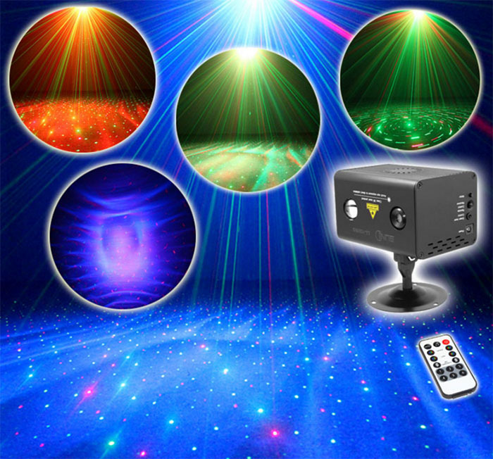 The new Hawkeye laser light Full color Babysbreath ceiling laser - Click Image to Close