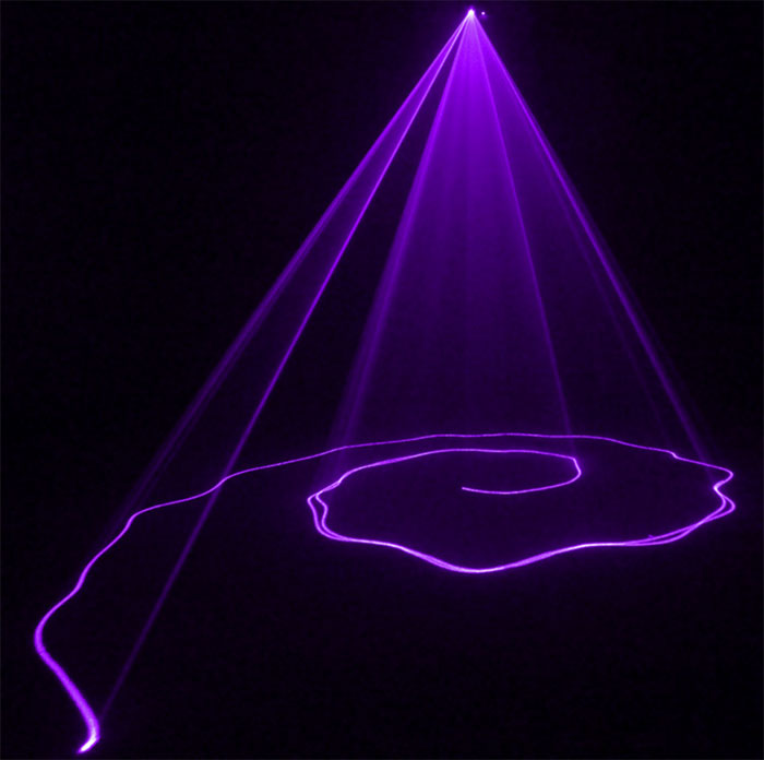 The new violet laser light beam lamp DM V150 KTV flash