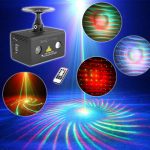 Full color Waterlines Laser light 20 patterns Sound control lamp