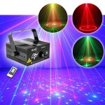3 hole mini laser light 24 patterns KTV laser bar laser stage